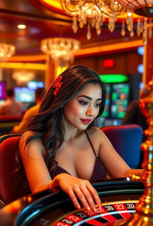 Filipino player accessing phparadise live casino on a smartphone
